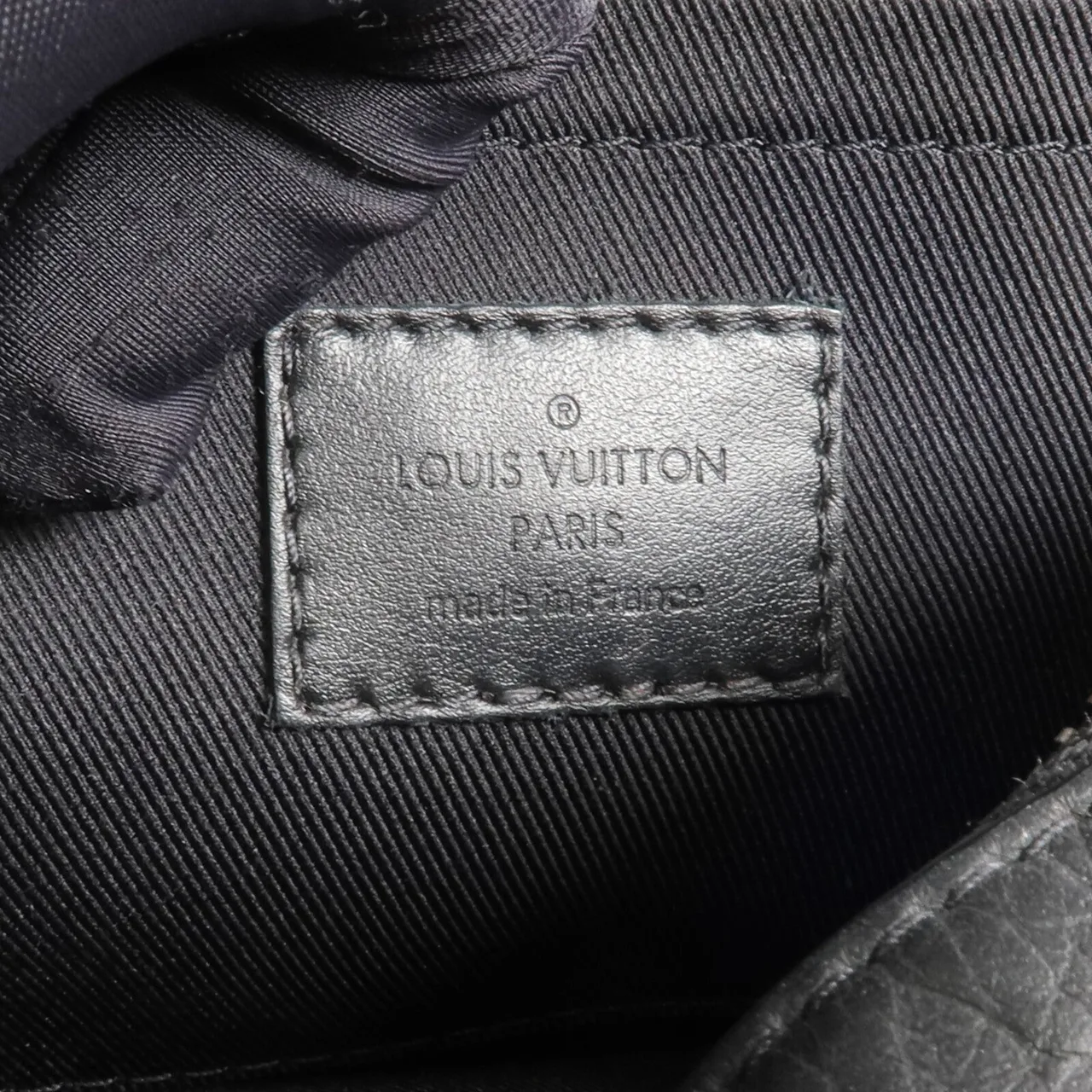 LOUIS VUITTON Soft Trunk M55702 Shoulder Bag Calfskin 黑色 Calfskin Rank A - Thumbnail 12