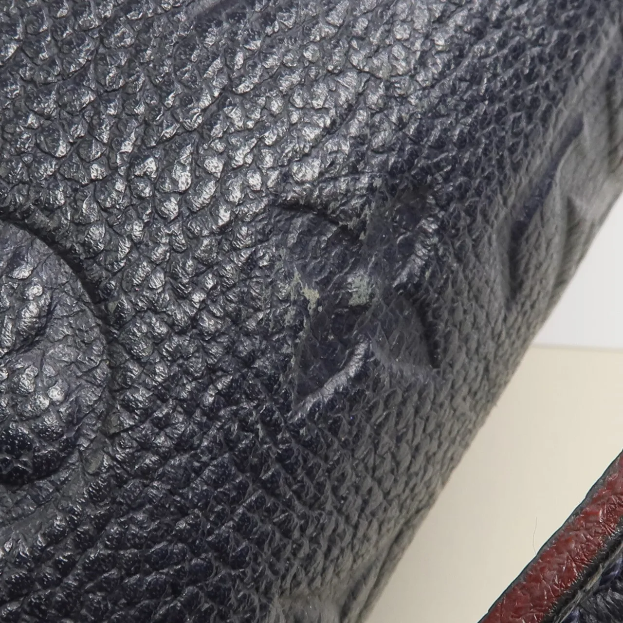 LOUIS VUITTON Pochette Metis M44071 2-Way Bag Calfskin 海軍藍 Calfskin Rank C - Thumbnail 18