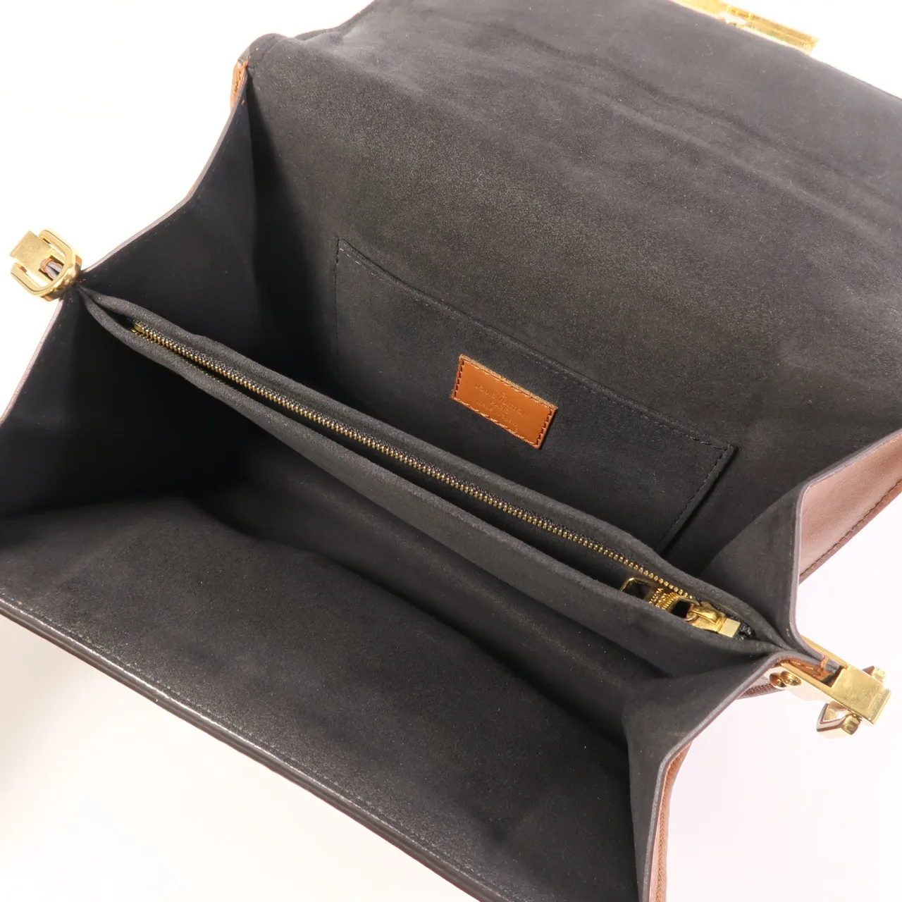 LOUIS VUITTON Dauphine M45958 Shoulder Bag Coated Canvas 棕色 Coated Canvas Rank B - Thumbnail 12