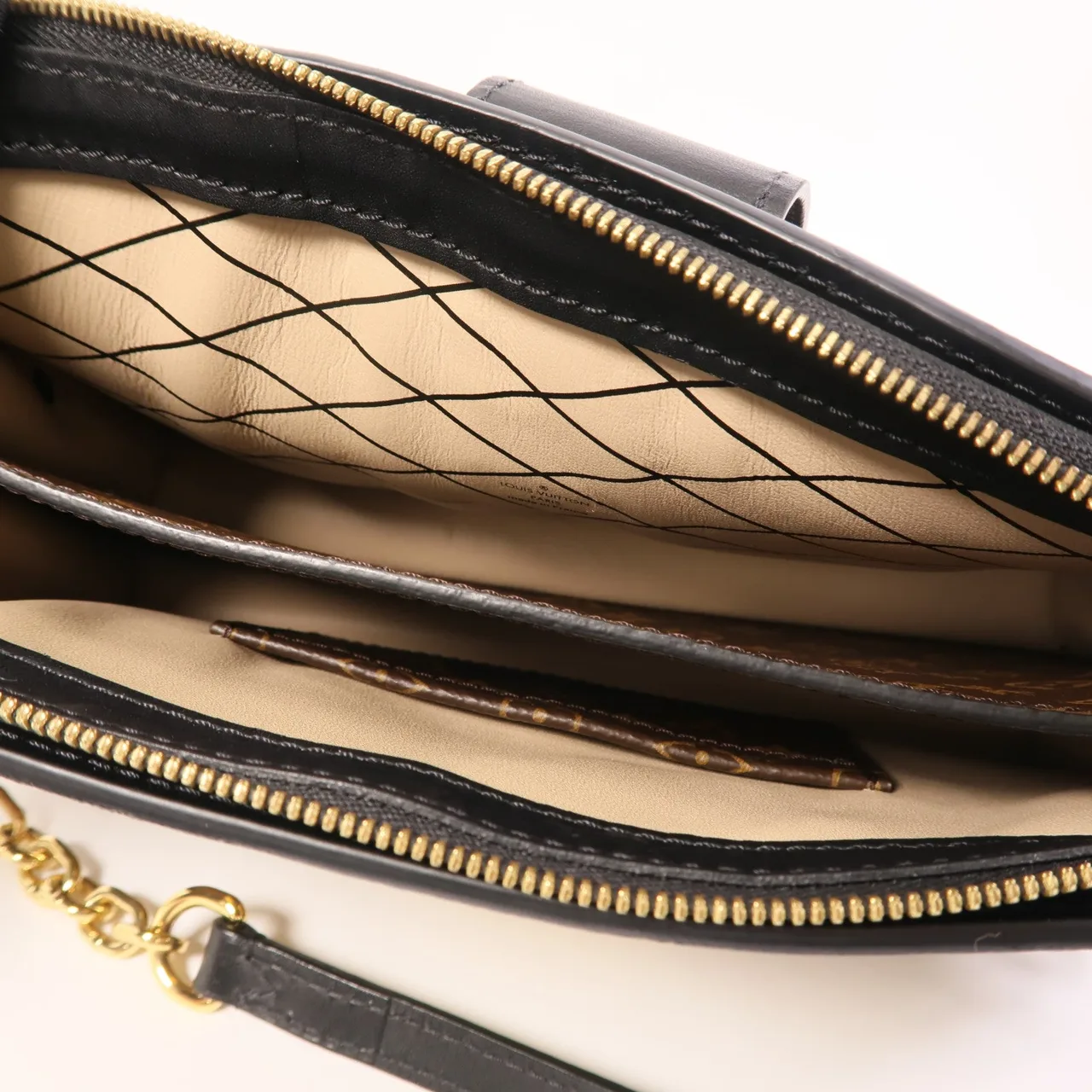 LOUIS VUITTON Trunk M43596 Shoulder Bag Coated Canvas 棕色 Coated Canvas Rank A - Thumbnail 12