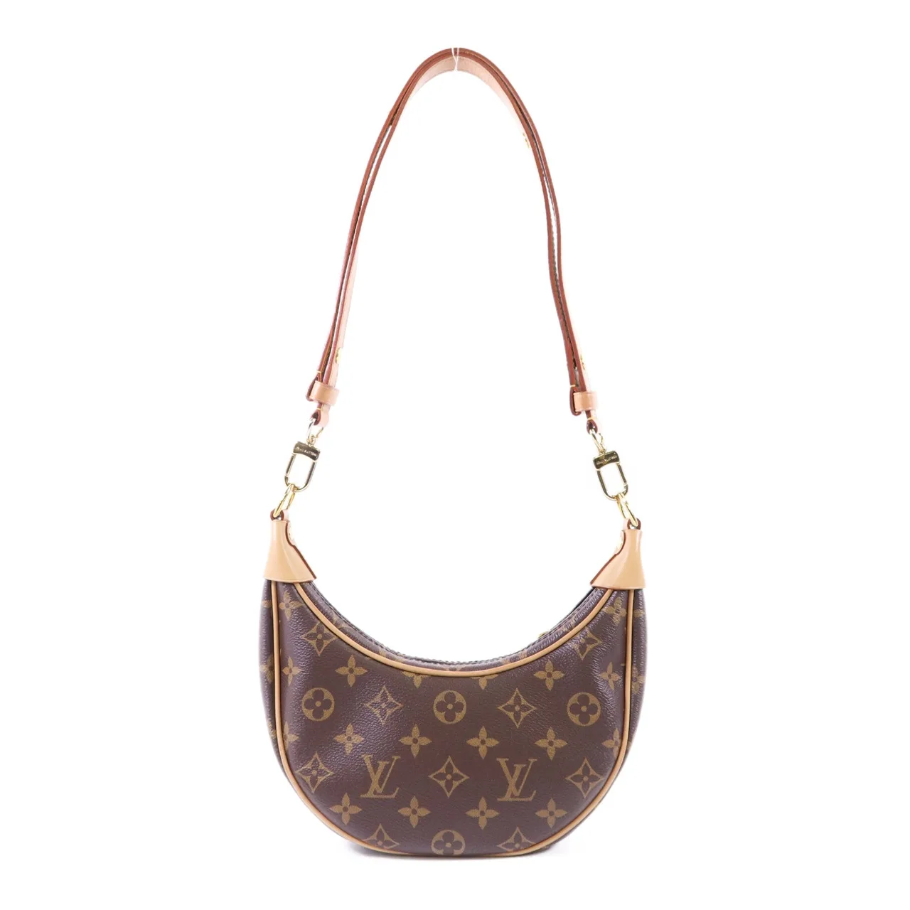 LOUIS VUITTON Loop M81098 2-Way Bag Coated Canvas 棕色 Coated Canvas Rank A - Thumbnail 3