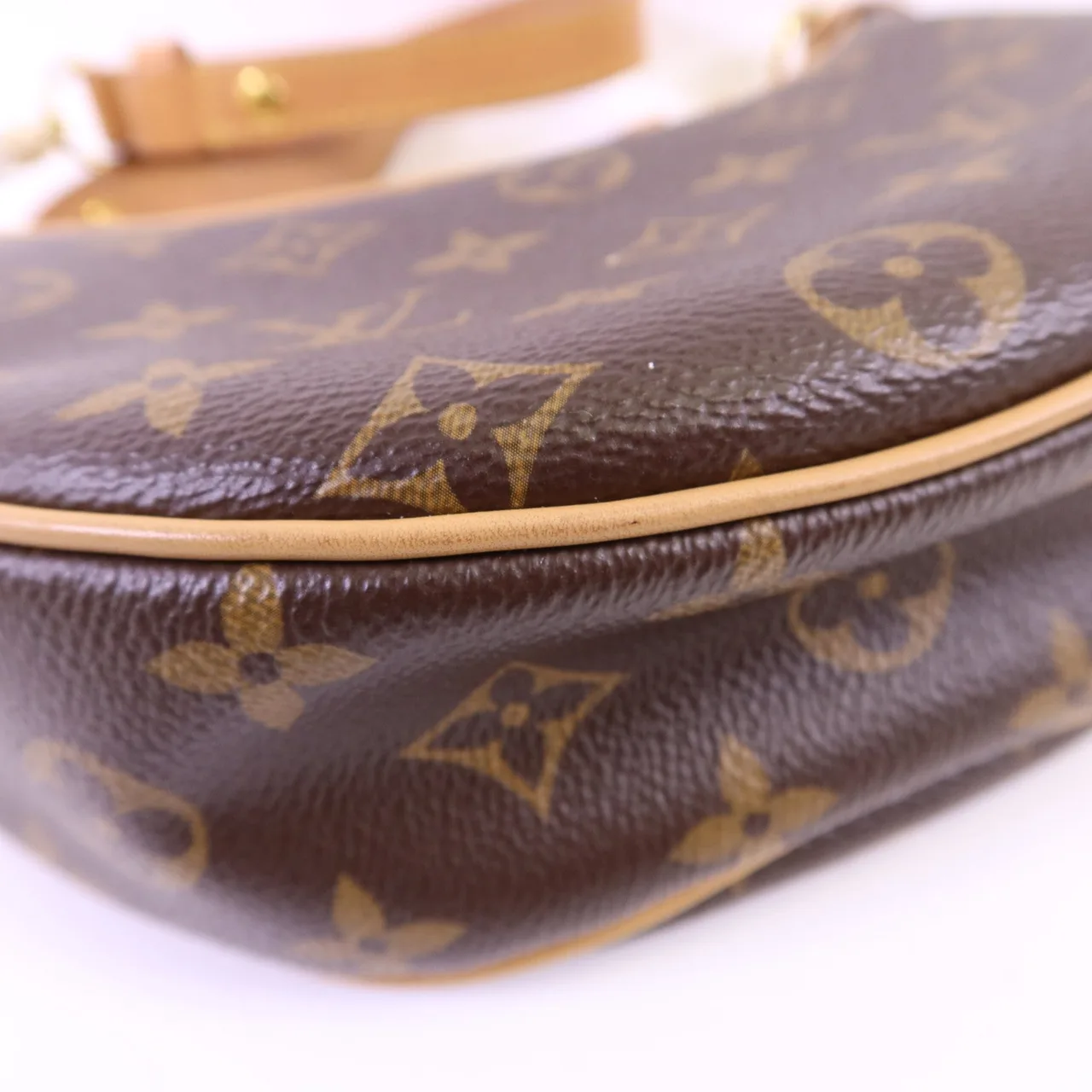 LOUIS VUITTON Loop M81098 2-Way Bag Coated Canvas 棕色 Coated Canvas Rank A - Thumbnail 16