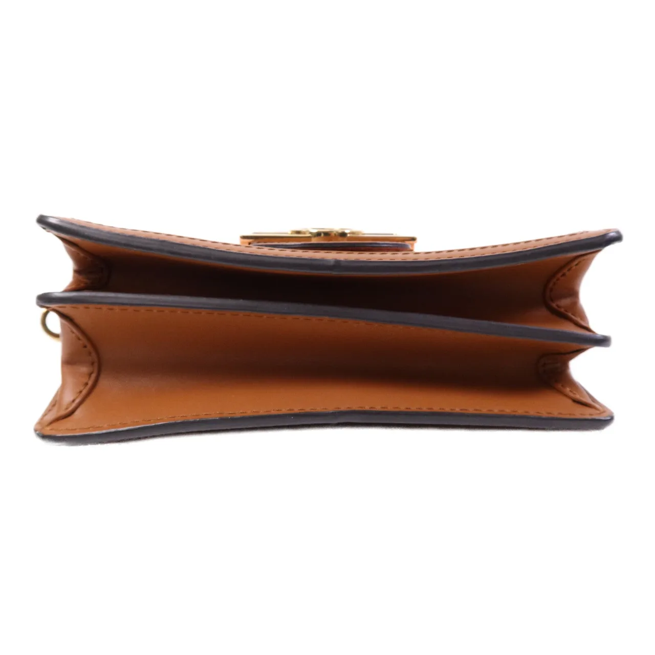 LOUIS VUITTON Mini Dauphine M53805 Shoulder Bag Calfskin 粉色 / 棕色 / Rose Ten Calfskin Rank A - Thumbnail 4