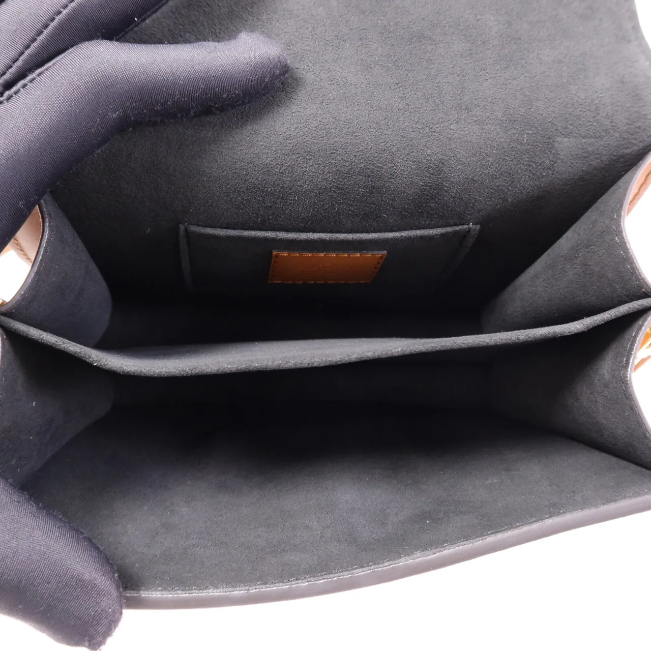 LOUIS VUITTON Mini Dauphine M53805 Shoulder Bag Calfskin 粉色 / 棕色 / Rose Ten Calfskin Rank A - Thumbnail 5