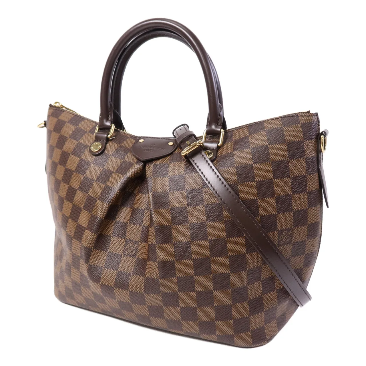 LOUIS VUITTON N41546 2-Way Bag Coated Canvas 棕色 Coated Canvas Rank B - Thumbnail 3