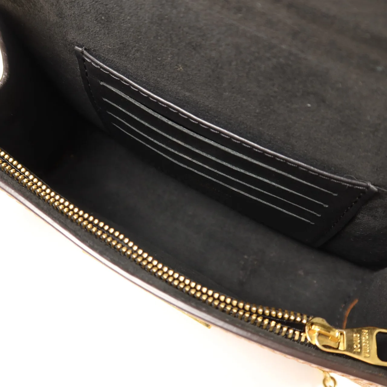 LOUIS VUITTON Dauphine M68746 Shoulder Bag Coated Canvas 棕色 Coated Canvas Rank A - Thumbnail 5