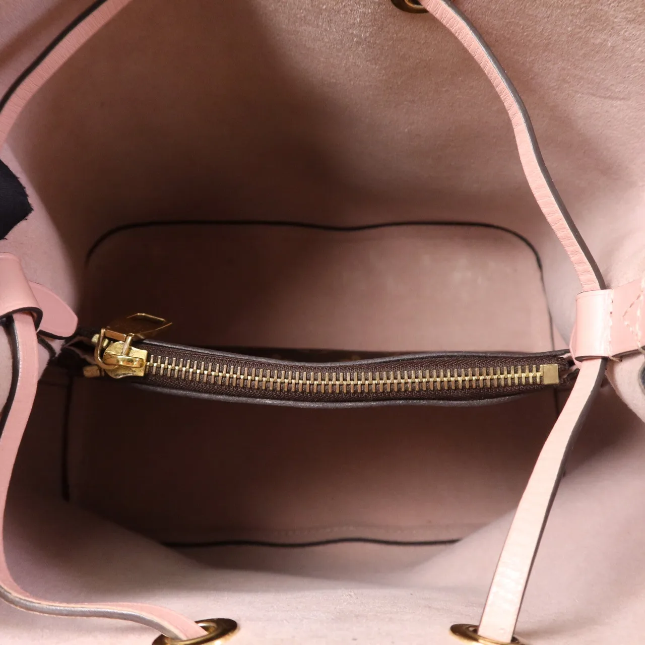 LOUIS VUITTON NeoNoe M44022 Shoulder Bag Coated Canvas 棕色 / 粉色 Coated Canvas Rank C - Thumbnail 5