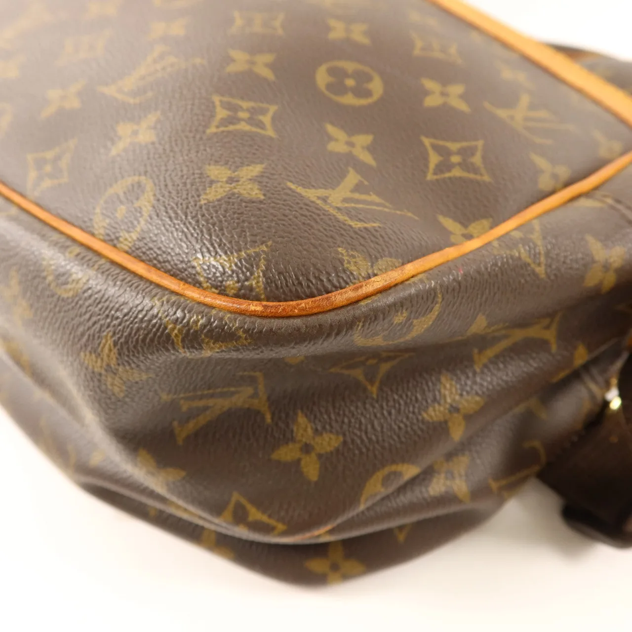 LOUIS VUITTON Reporter M45252 Shoulder Bag Coated Canvas 棕色 Coated Canvas Rank B - Thumbnail 11