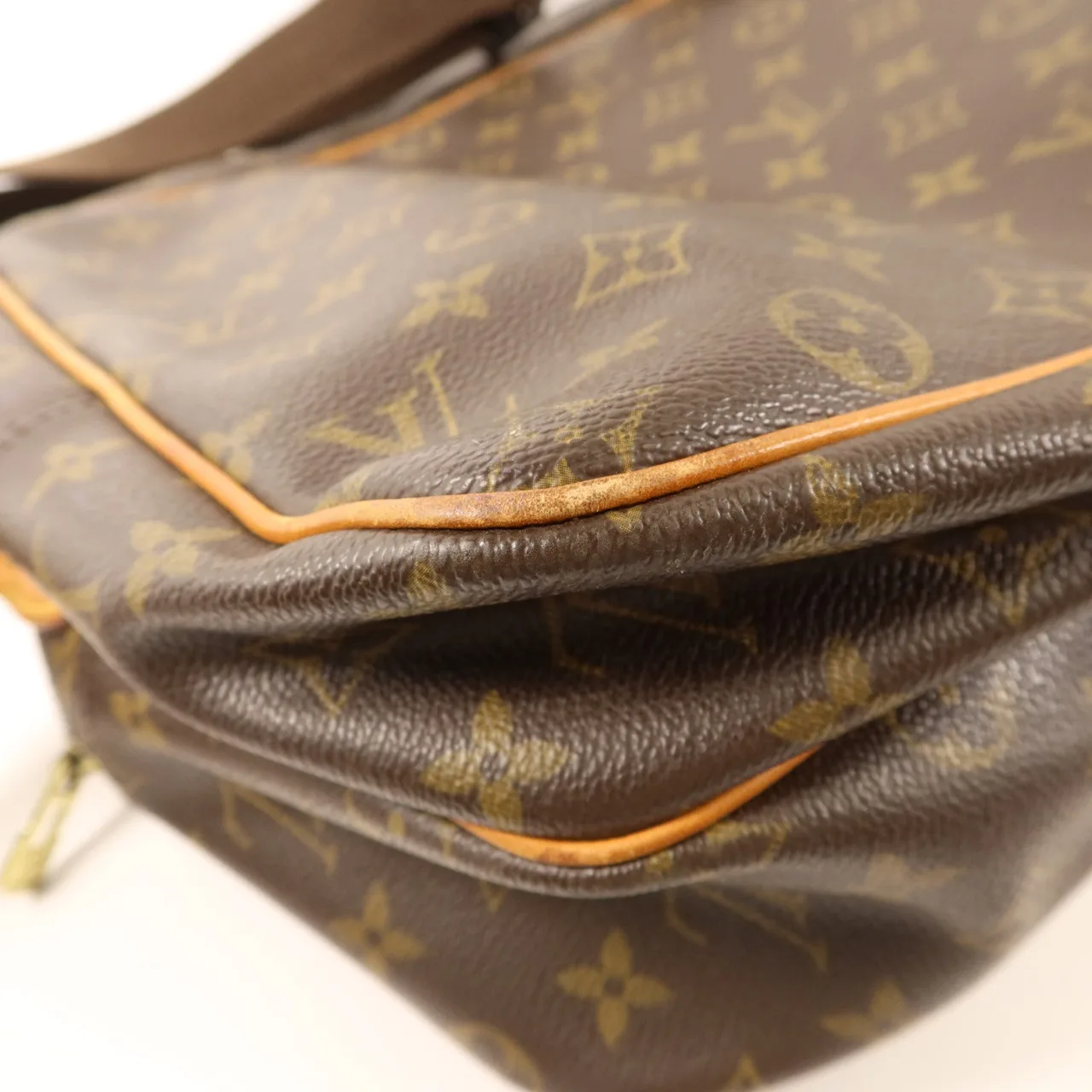 LOUIS VUITTON Reporter M45252 Shoulder Bag Coated Canvas 棕色 Coated Canvas Rank B - Thumbnail 14