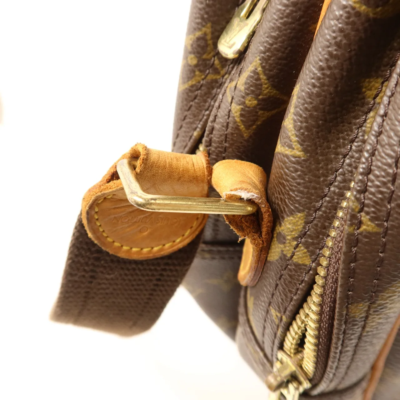 LOUIS VUITTON Reporter M45252 Shoulder Bag Coated Canvas 棕色 Coated Canvas Rank B - Thumbnail 15