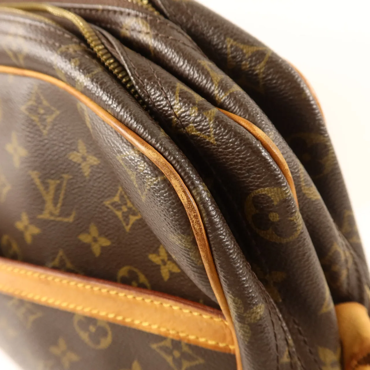 LOUIS VUITTON Reporter M45252 Shoulder Bag Coated Canvas 棕色 Coated Canvas Rank B - Thumbnail 20