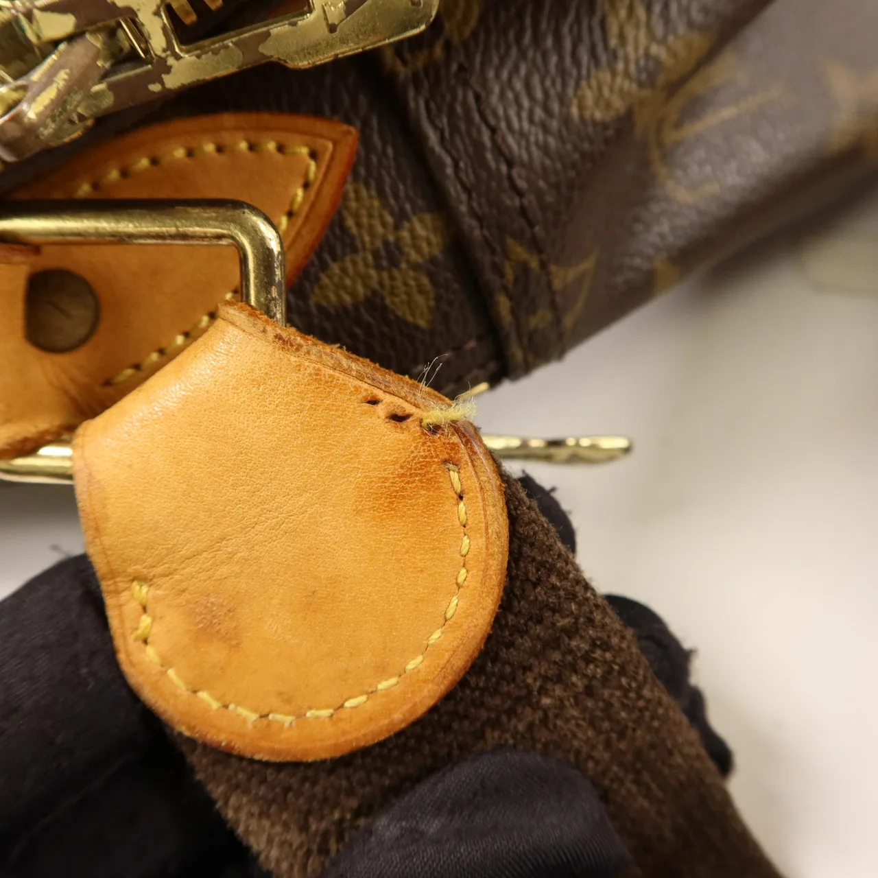 LOUIS VUITTON Reporter M45252 Shoulder Bag Coated Canvas 棕色 Coated Canvas Rank B - Thumbnail 21