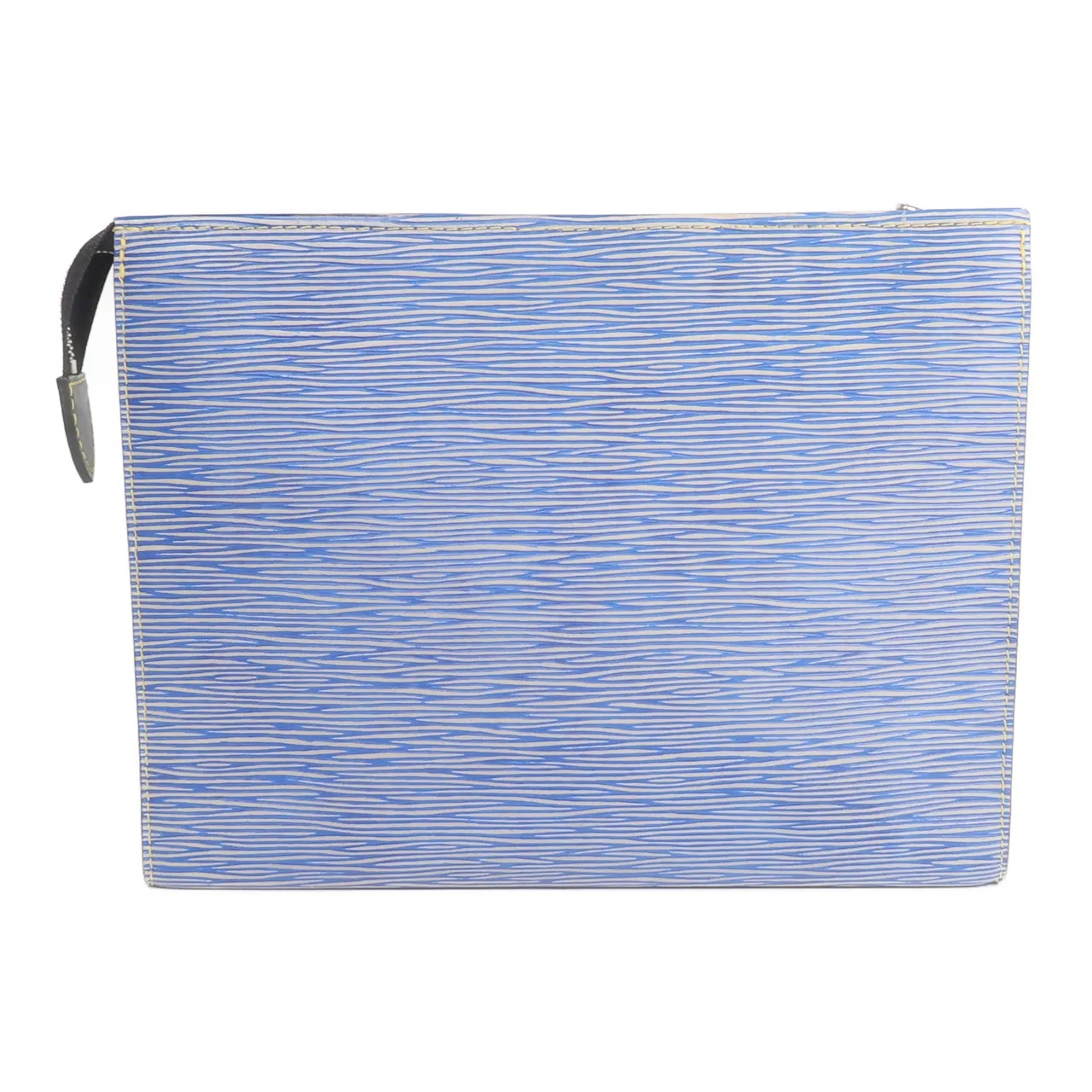 LOUIS VUITTON Toilette M54654 Clutch Calfskin 藍色 Calfskin Rank B - Thumbnail 2