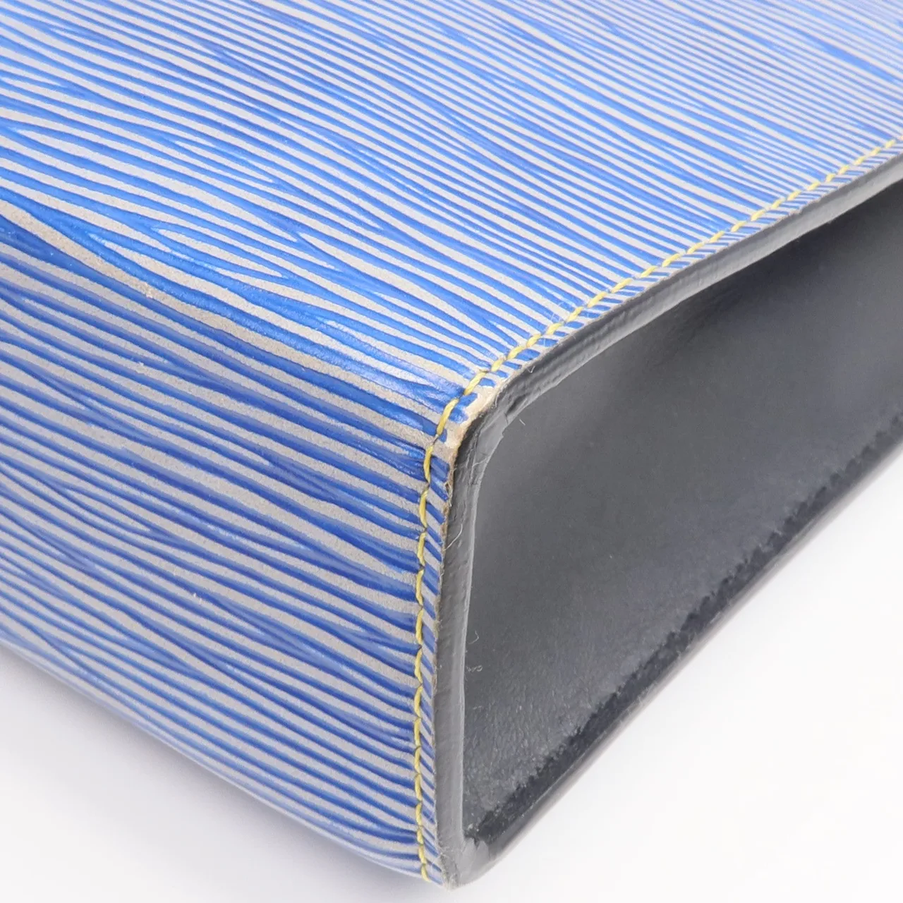 LOUIS VUITTON Toilette M54654 Clutch Calfskin 藍色 Calfskin Rank B - Thumbnail 8