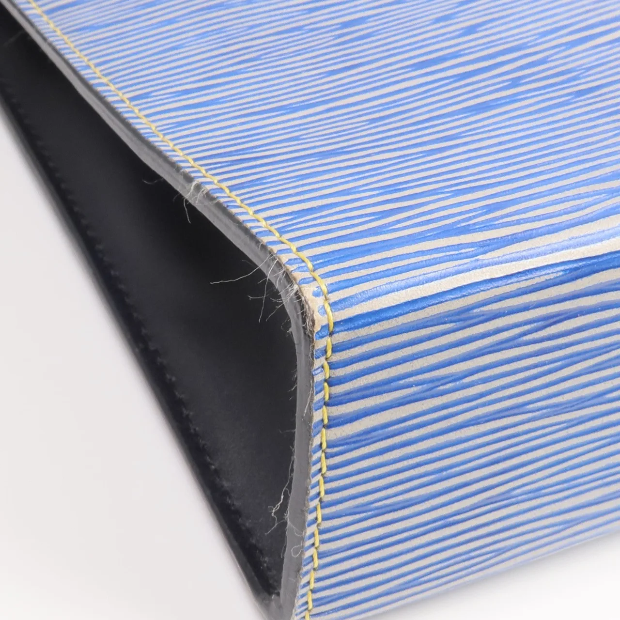 LOUIS VUITTON Toilette M54654 Clutch Calfskin 藍色 Calfskin Rank B - Thumbnail 9