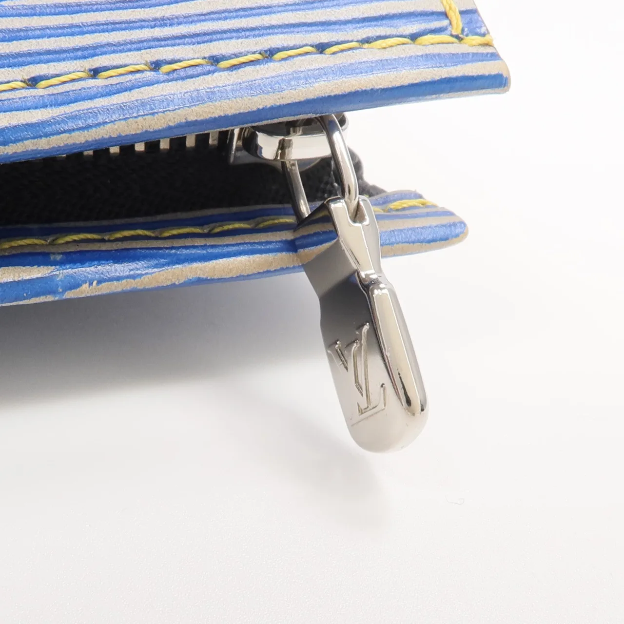 LOUIS VUITTON Toilette M54654 Clutch Calfskin 藍色 Calfskin Rank B - Thumbnail 10