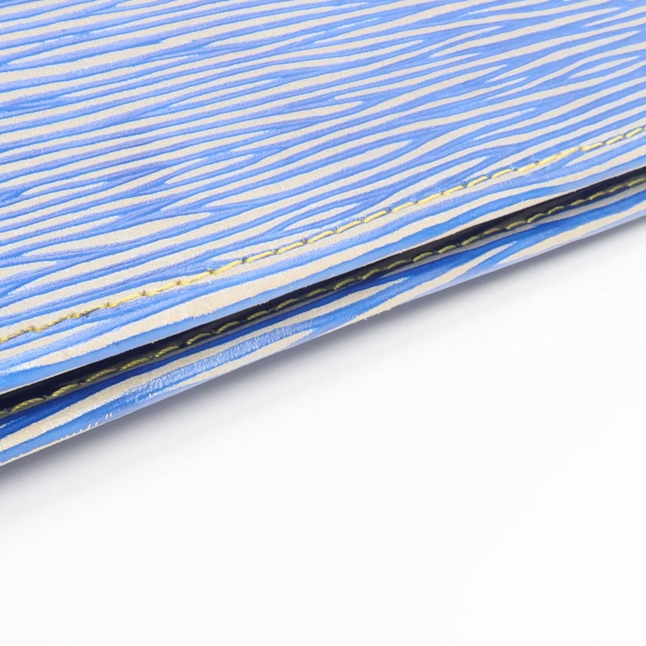 LOUIS VUITTON Toilette M54654 Clutch Calfskin 藍色 Calfskin Rank B - Thumbnail 13