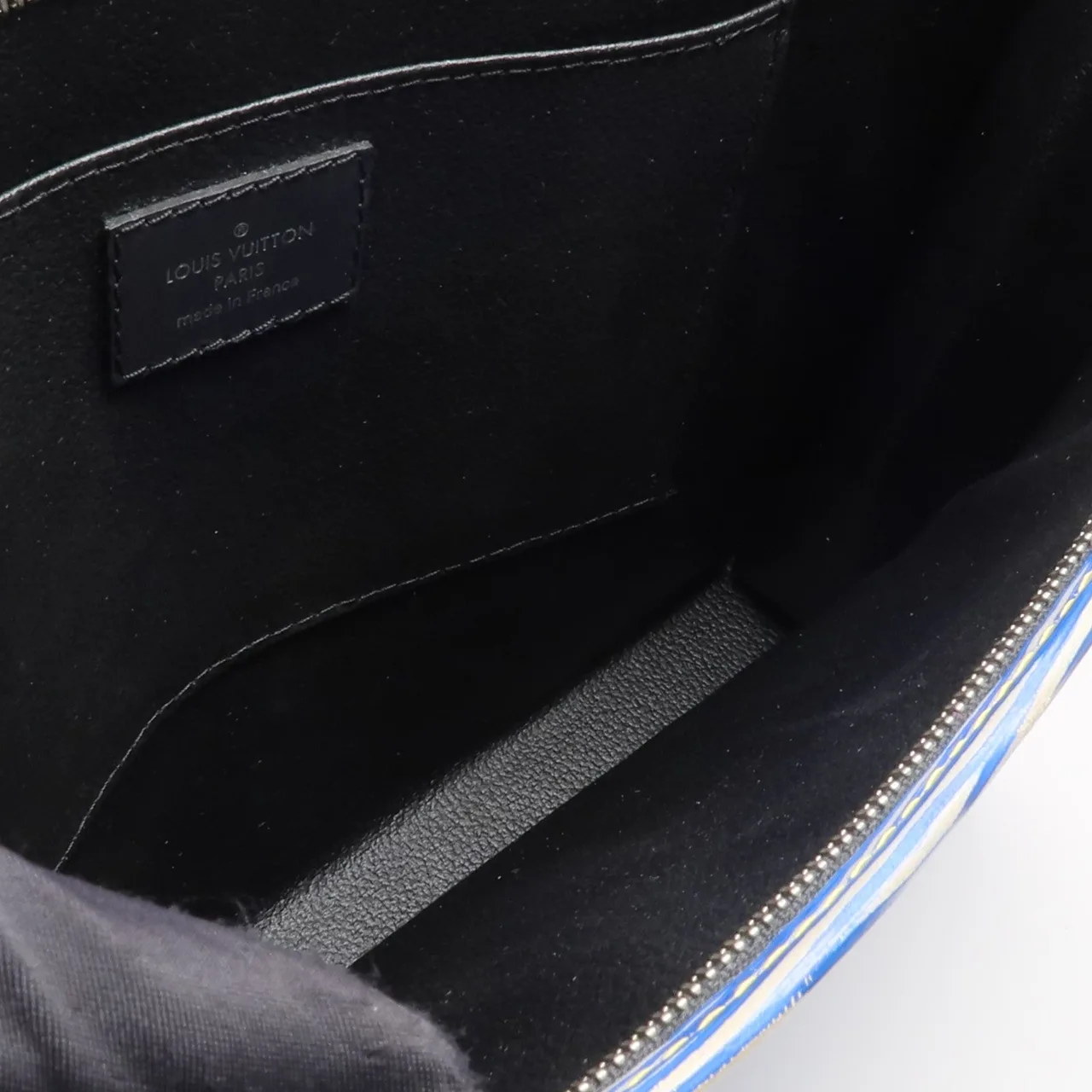 LOUIS VUITTON Toilette M54654 Clutch Calfskin 藍色 Calfskin Rank B - Thumbnail 15