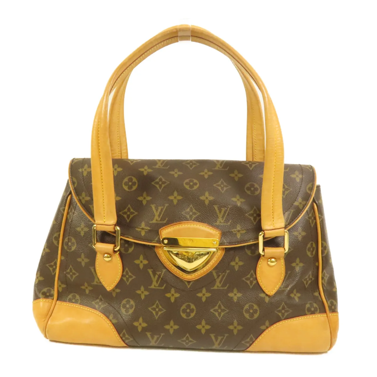 LOUIS VUITTON Beverly M40120 Shoulder Bag Coated Canvas 棕色