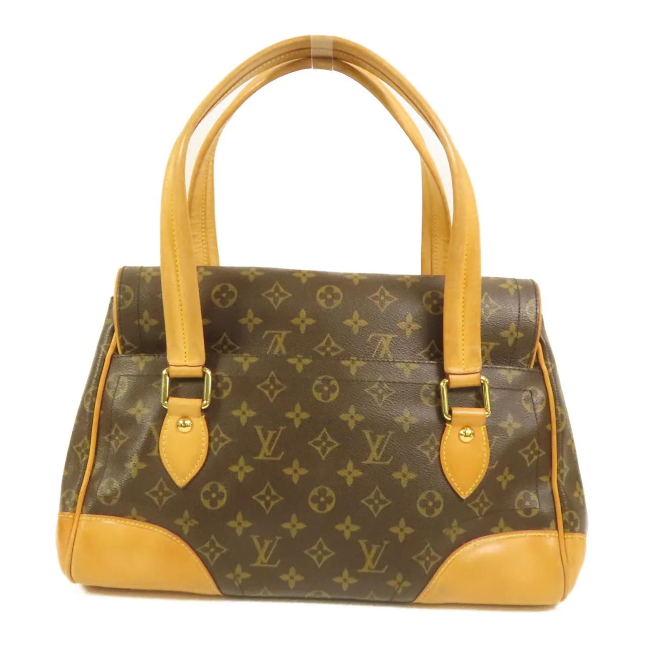LOUIS VUITTON Beverly M40120 Shoulder Bag Coated Canvas 棕色 Coated Canvas Rank B - Thumbnail 2
