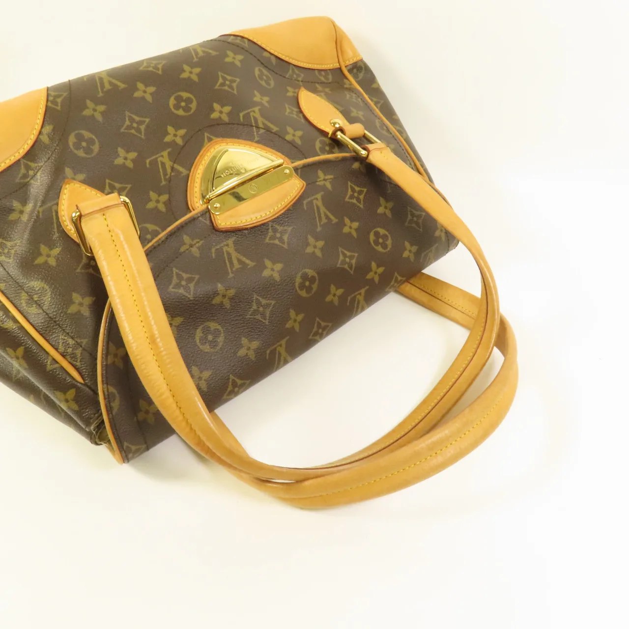 LOUIS VUITTON Beverly M40120 Shoulder Bag Coated Canvas 棕色 Coated Canvas Rank B - Thumbnail 5