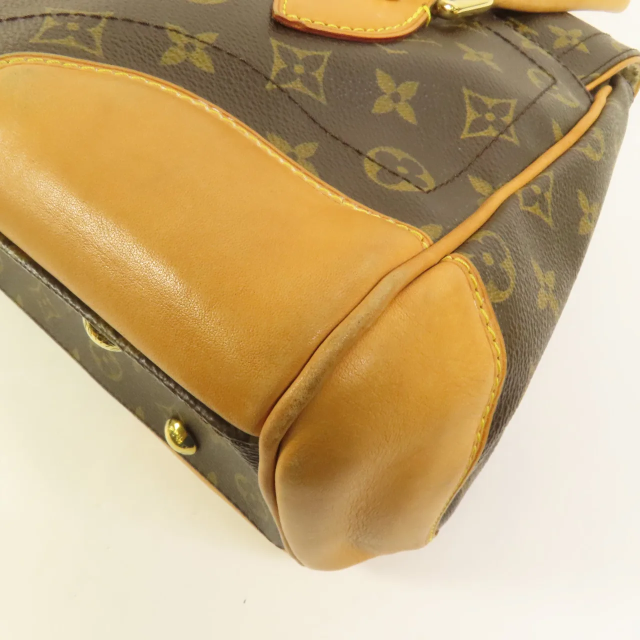 LOUIS VUITTON Beverly M40120 Shoulder Bag Coated Canvas 棕色 Coated Canvas Rank B - Thumbnail 11