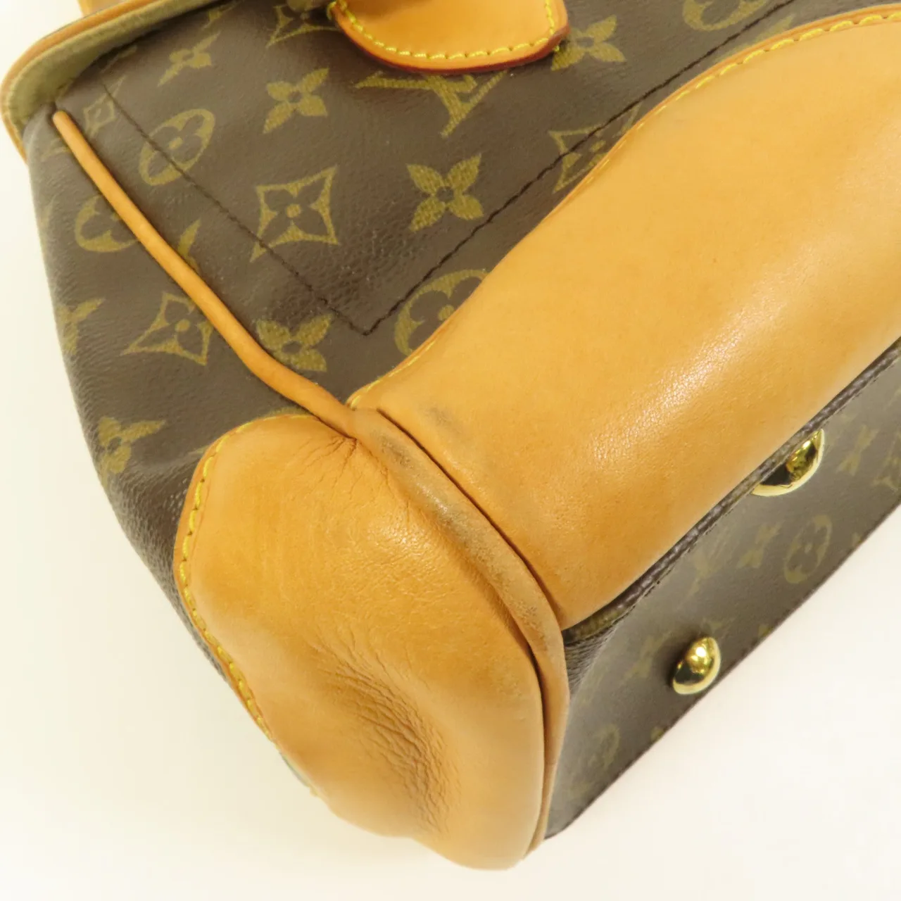 LOUIS VUITTON Beverly M40120 Shoulder Bag Coated Canvas 棕色 Coated Canvas Rank B - Thumbnail 12