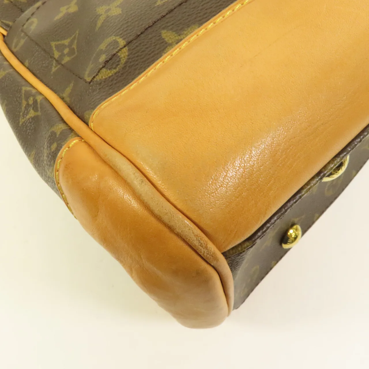 LOUIS VUITTON Beverly M40120 Shoulder Bag Coated Canvas 棕色 Coated Canvas Rank B - Thumbnail 14