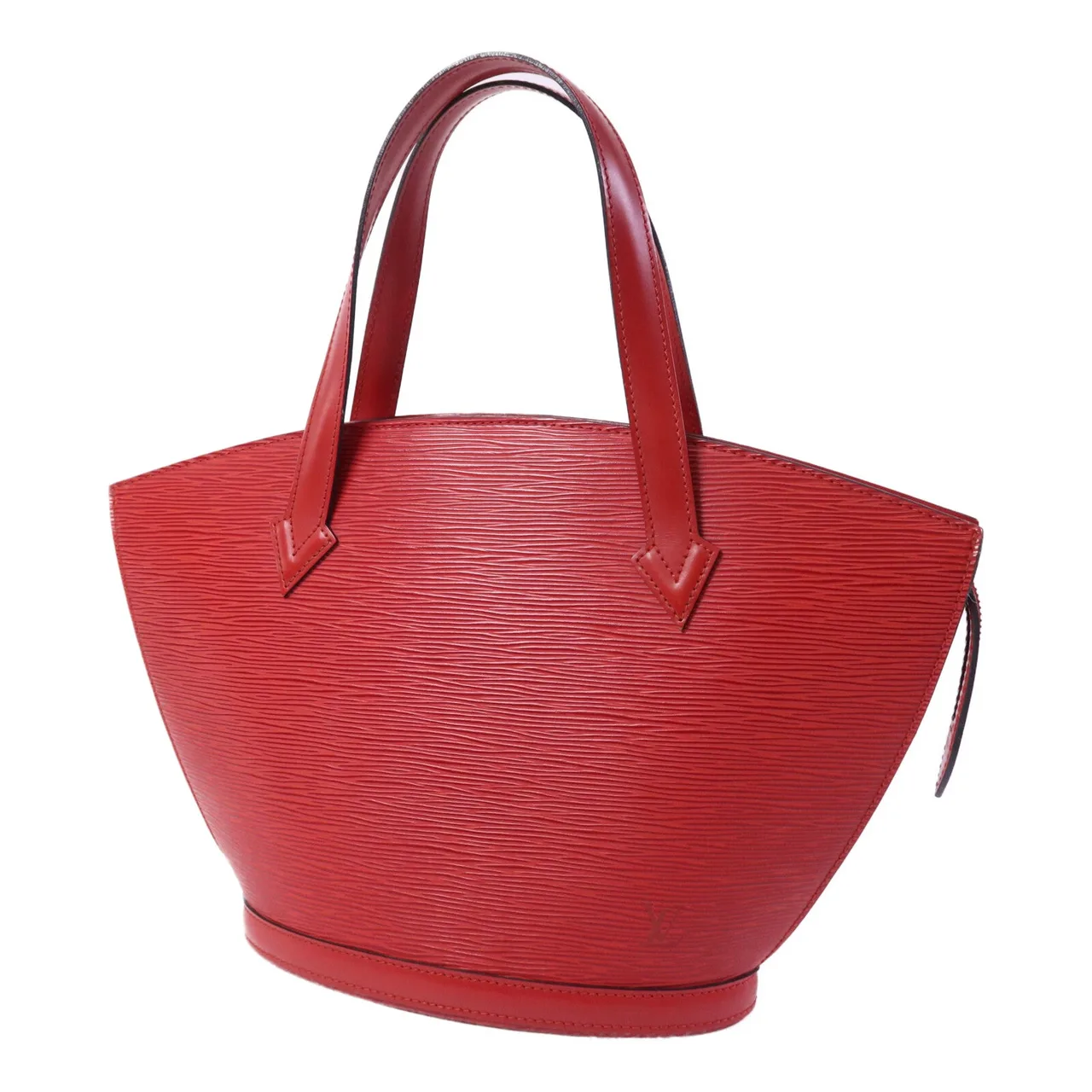 LOUIS VUITTON Saint Jacques M52272 Shoulder Bag Calfskin 紅色 / Red Calfskin Rank A - Thumbnail 3