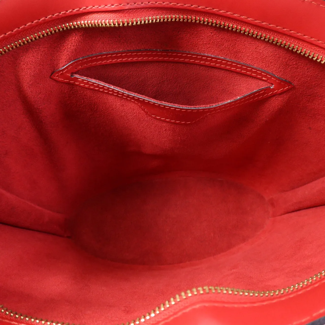 LOUIS VUITTON Saint Jacques M52272 Shoulder Bag Calfskin 紅色 / Red Calfskin Rank A - Thumbnail 5