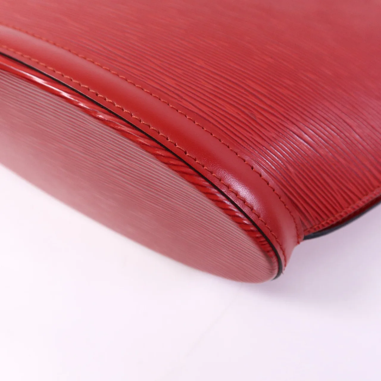 LOUIS VUITTON Saint Jacques M52272 Shoulder Bag Calfskin 紅色 / Red Calfskin Rank A - Thumbnail 12