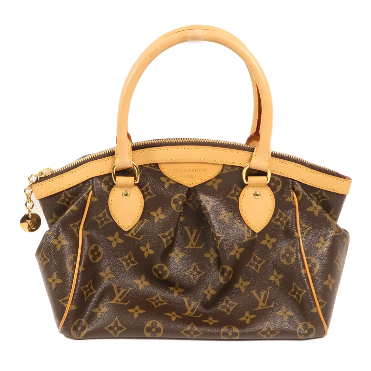 LOUIS VUITTON Tivoli M40143 Handbag Coated Canvas 棕色