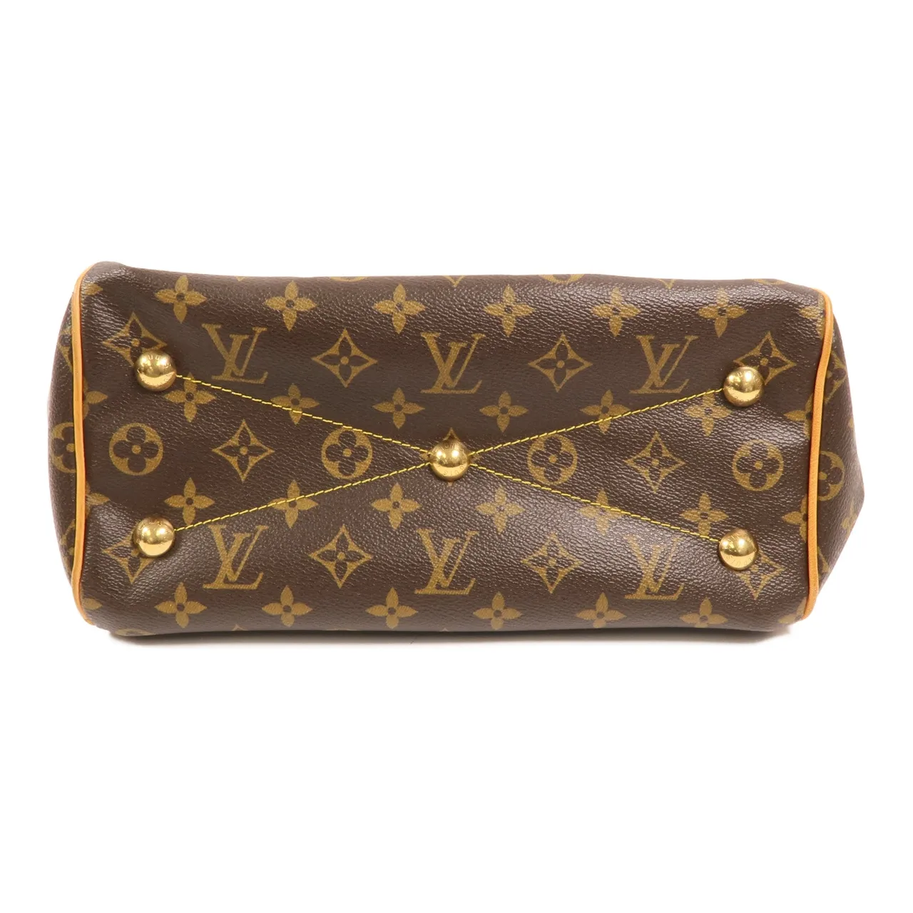 LOUIS VUITTON Tivoli M40143 手提包 塗層帆布 棕色 塗層帆布 中古品A - 縮圖 4