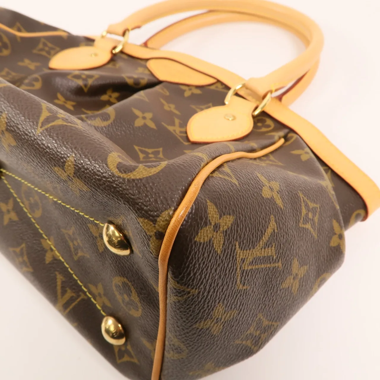 LOUIS VUITTON Tivoli M40143 手提包 塗層帆布 棕色 塗層帆布 中古品A - 縮圖 10