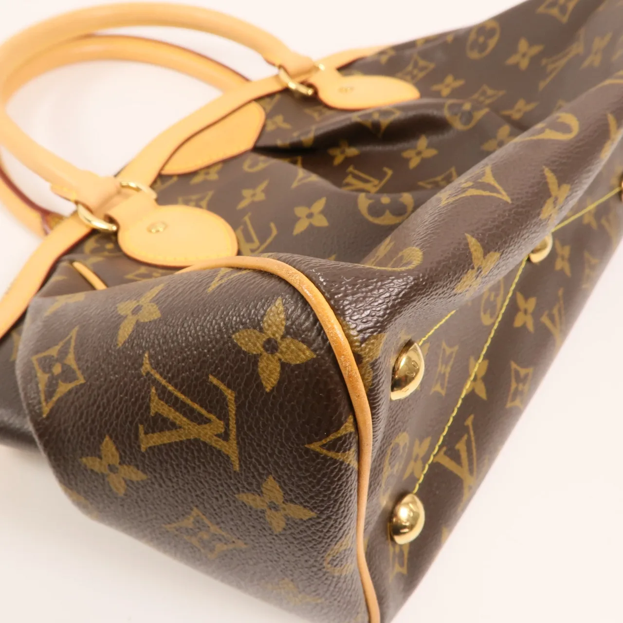 LOUIS VUITTON Tivoli M40143 手提包 塗層帆布 棕色 塗層帆布 中古品A - 縮圖 11