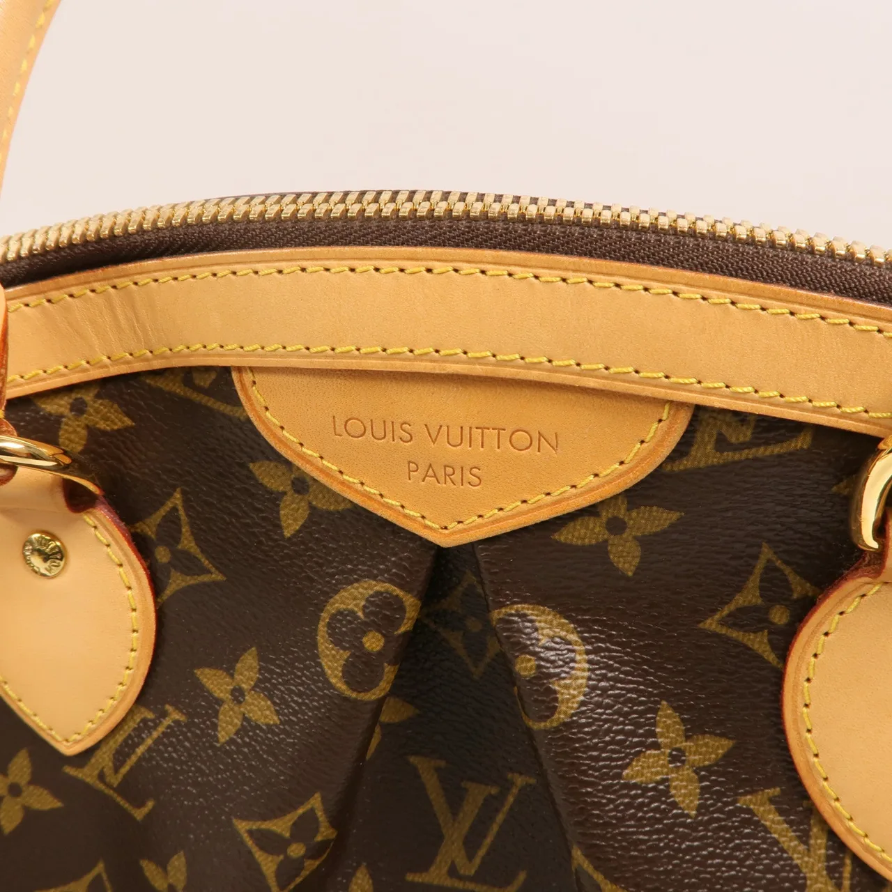 LOUIS VUITTON Tivoli M40143 手提包 塗層帆布 棕色 塗層帆布 中古品A - 縮圖 14