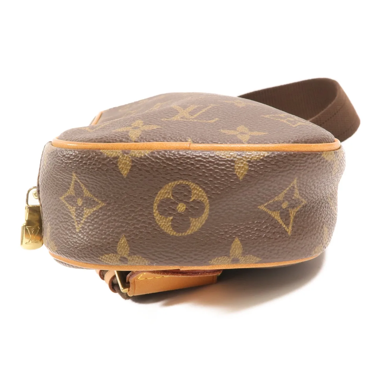 LOUIS VUITTON Pochette Gange M51870 腰包 塗層帆布 棕色 塗層帆布 中古品A - 縮圖 4