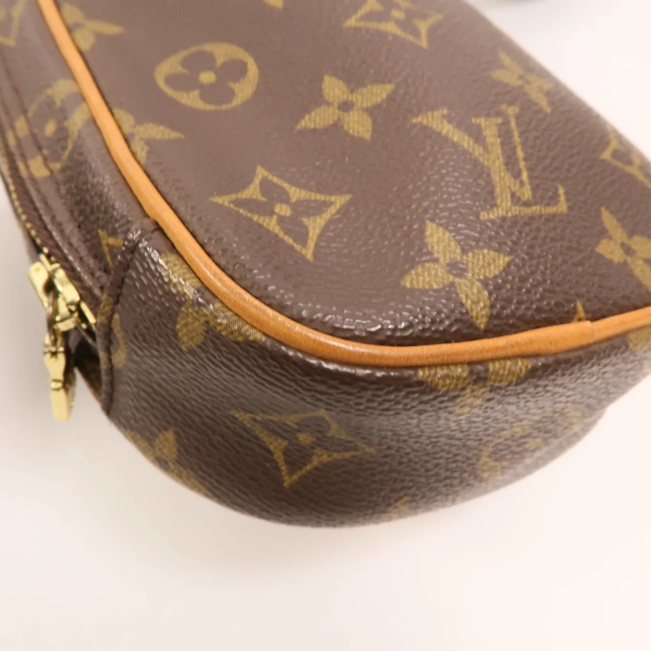LOUIS VUITTON Pochette Gange M51870 腰包 塗層帆布 棕色 塗層帆布 中古品A - 縮圖 10