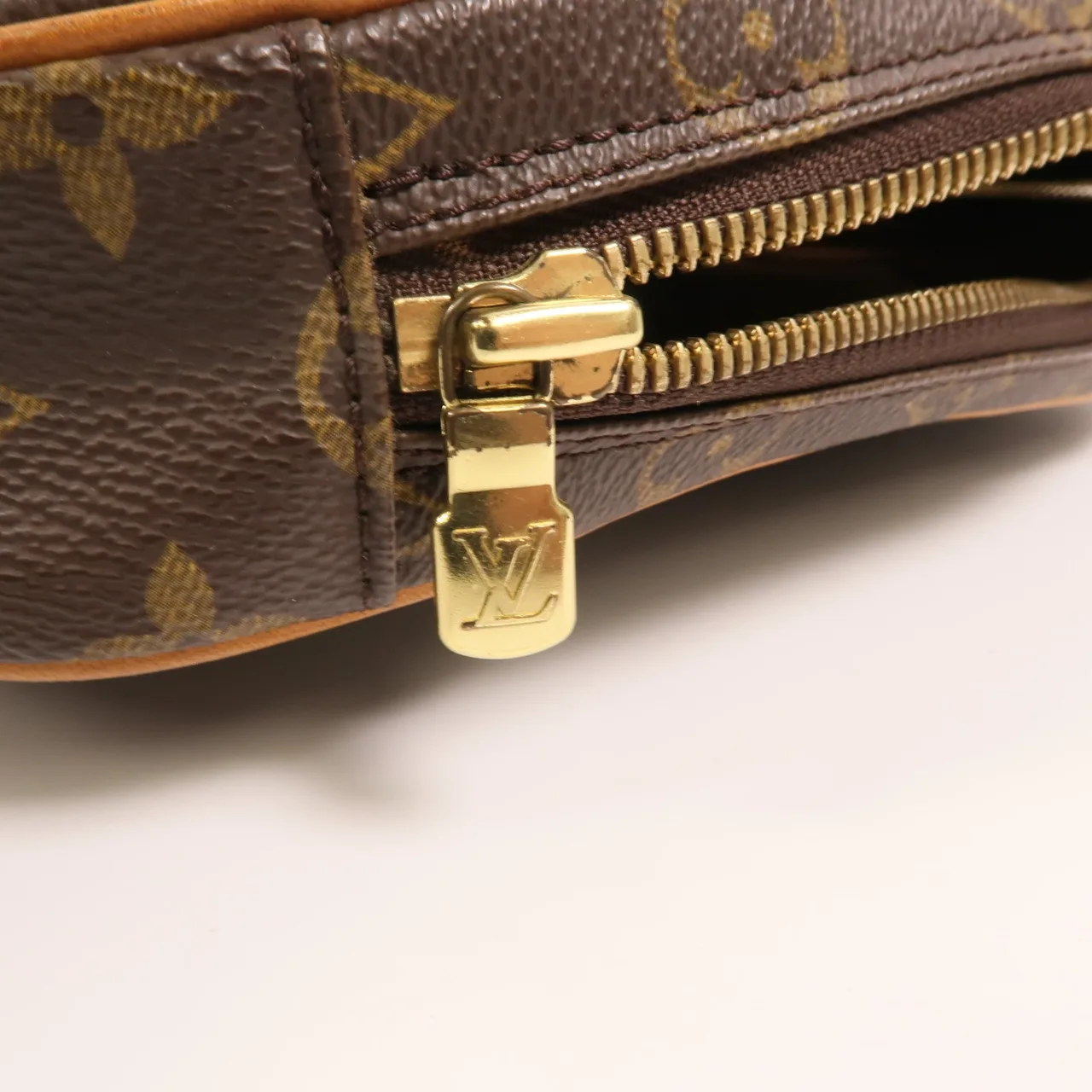 LOUIS VUITTON Pochette Gange M51870 腰包 塗層帆布 棕色 塗層帆布 中古品A - 縮圖 13