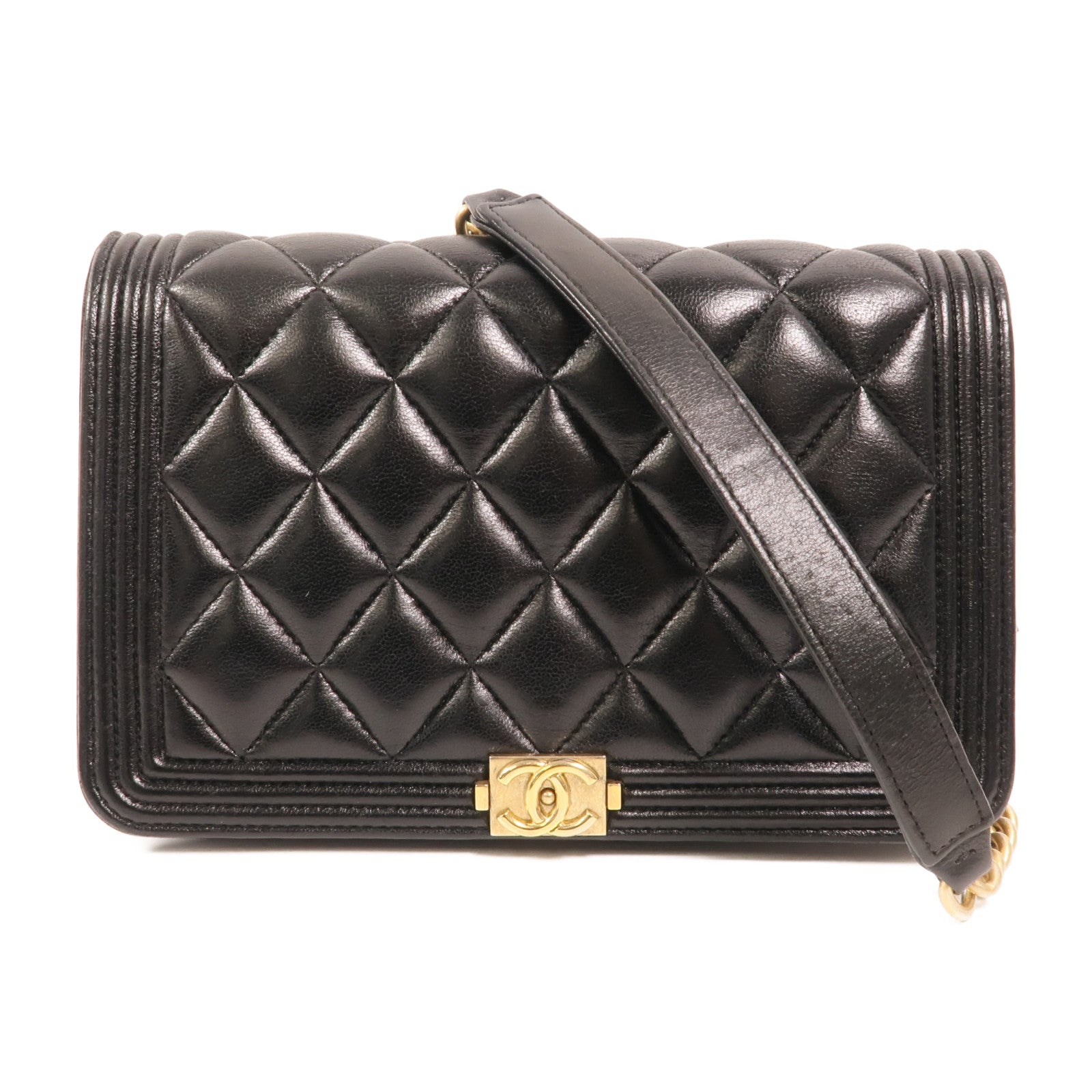 LOUIS VUITTON Shoulder Bag Lambskin