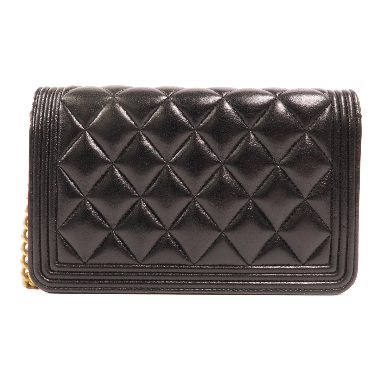 LOUIS VUITTON Shoulder Bag Lambskin 2