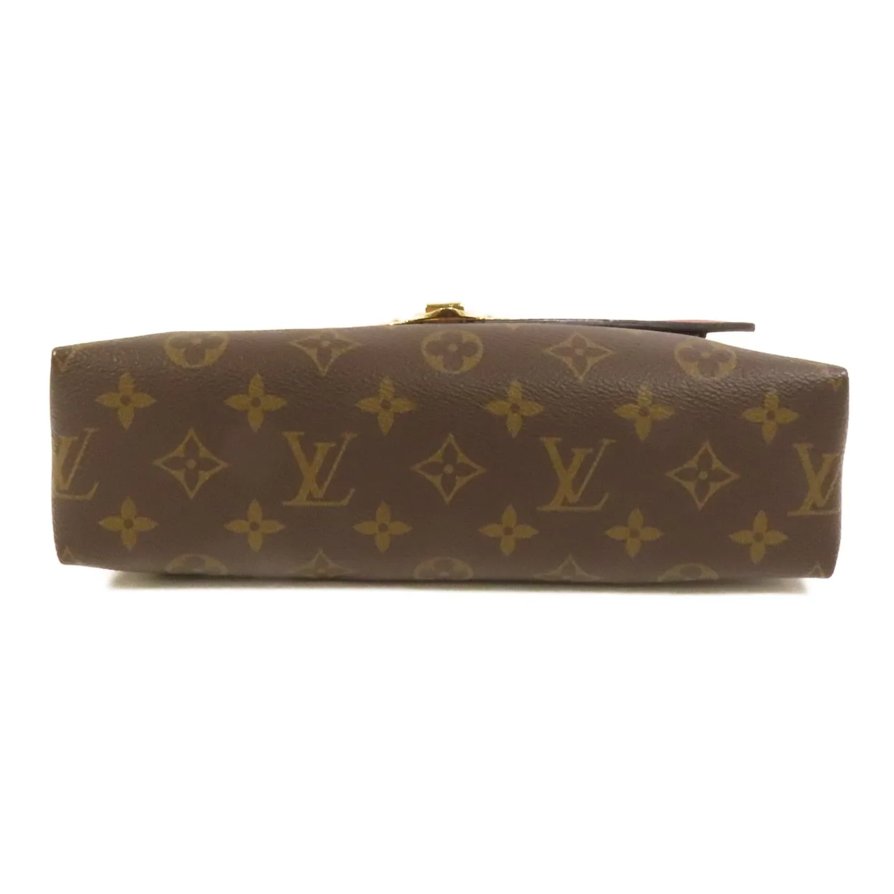 LOUIS VUITTON Saint Placide M43713 肩背包 塗層帆布 棕色 / 紅色 / Red 塗層帆布 中古品A - 縮圖 4