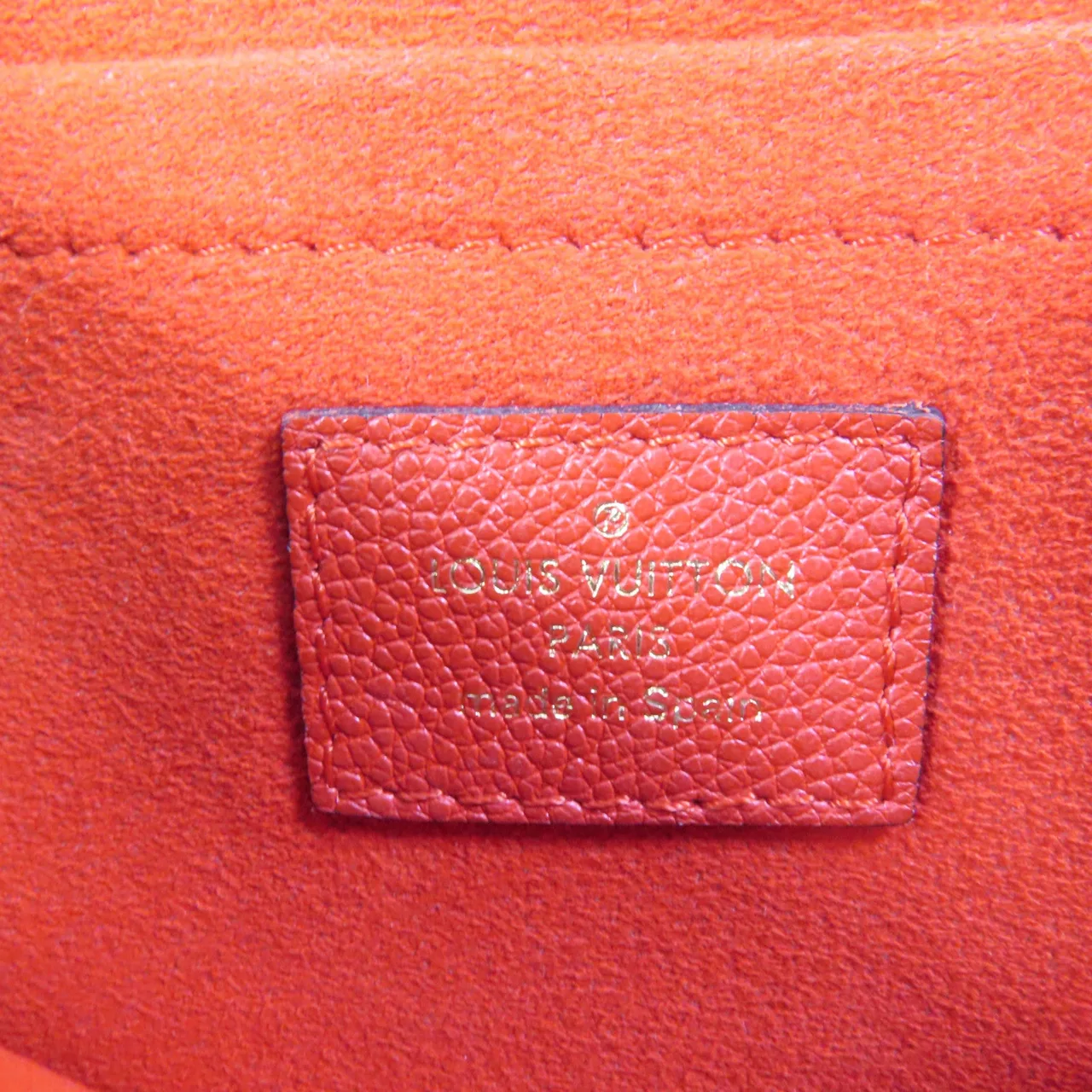 LOUIS VUITTON Saint Placide M43713 肩背包 塗層帆布 棕色 / 紅色 / Red 塗層帆布 中古品A - 縮圖 10