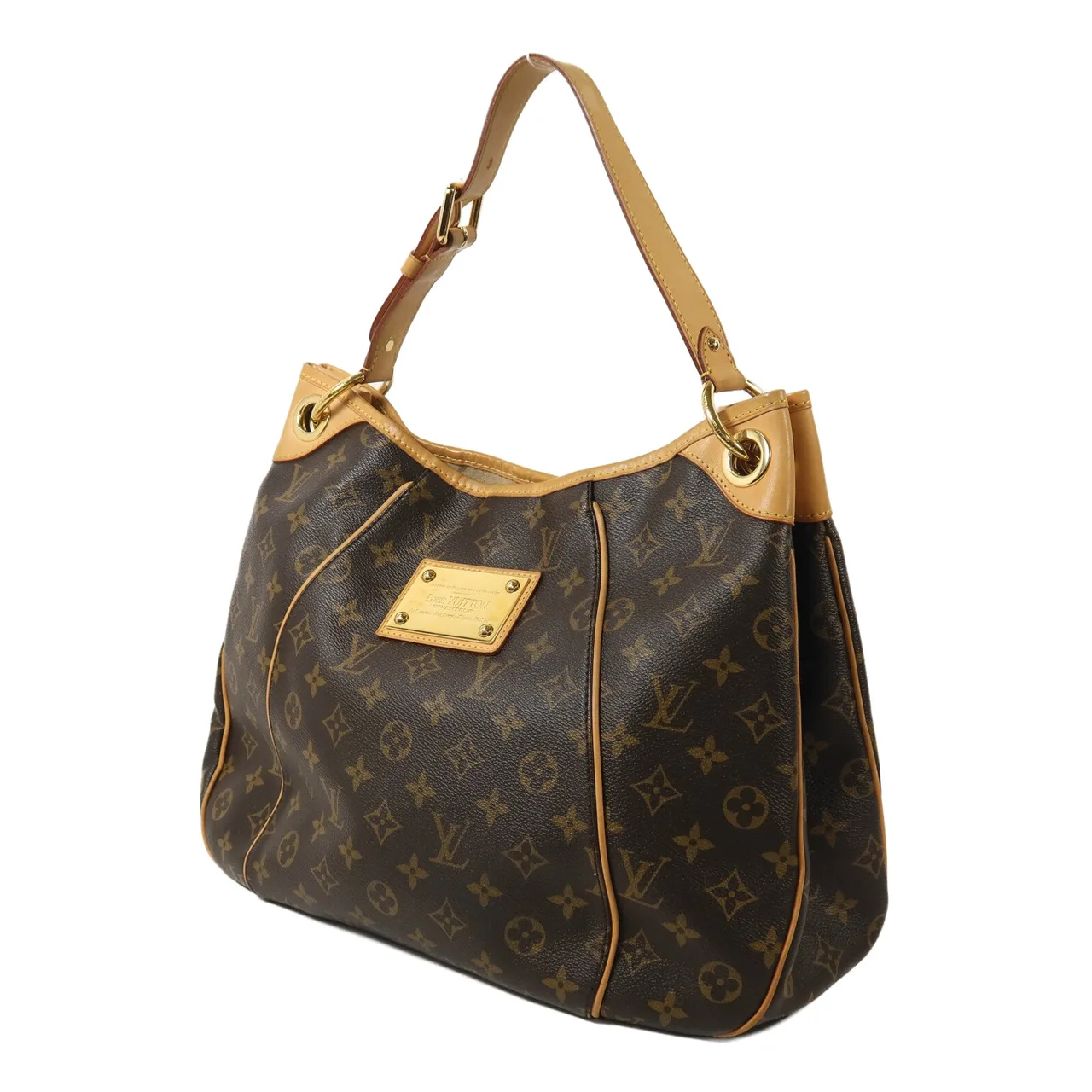 LOUIS VUITTON Galliera M56382 肩背包 塗層帆布 棕色 塗層帆布 中古品A - 縮圖 3