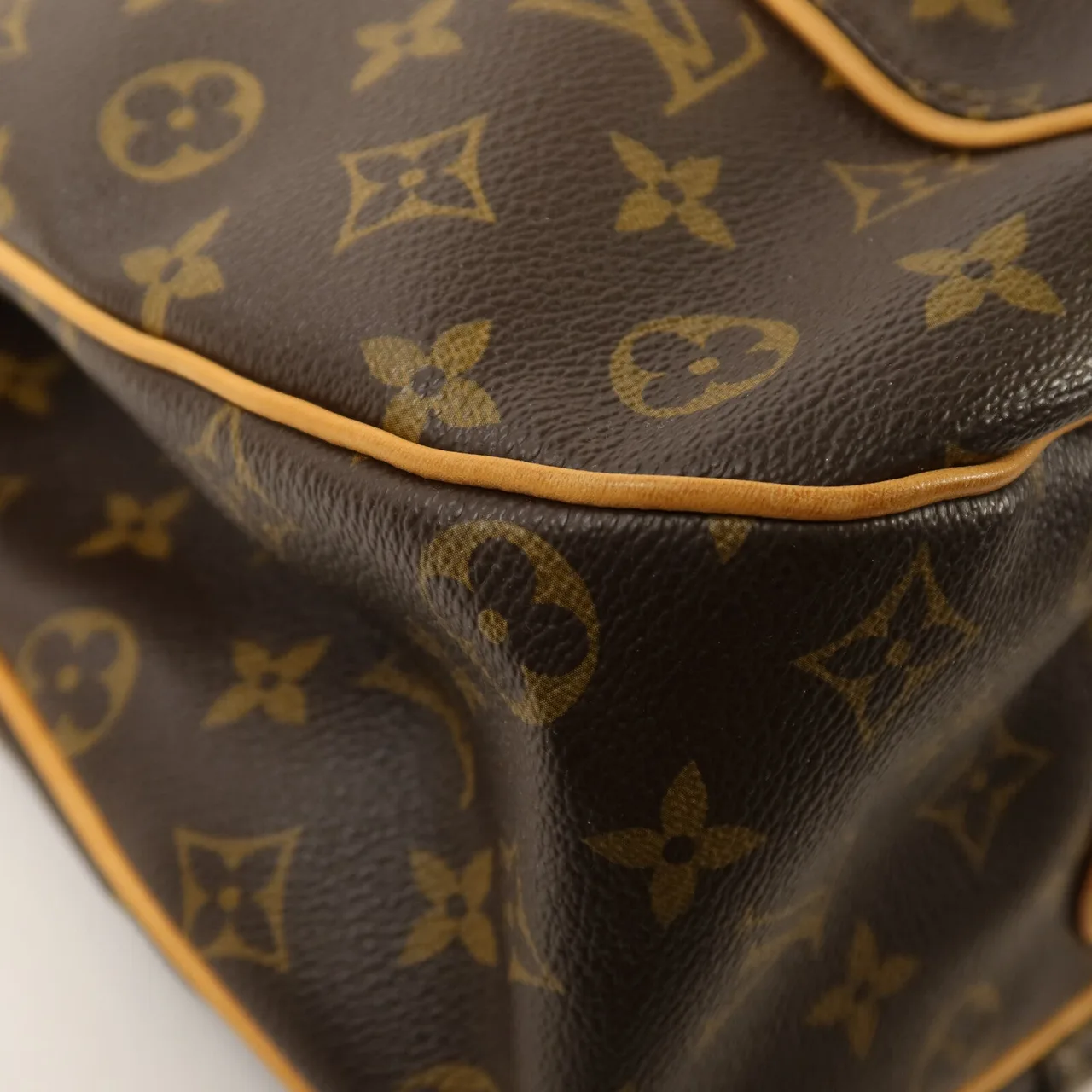 LOUIS VUITTON Galliera M56382 肩背包 塗層帆布 棕色 塗層帆布 中古品A - 縮圖 13