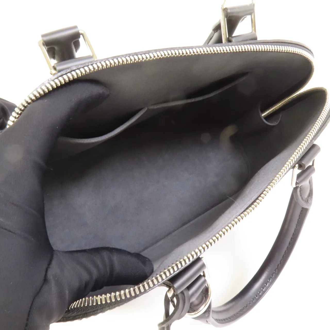 LOUIS VUITTON Alma M40302 Handbag Calfskin 黑色 Calfskin Rank A - Thumbnail 6