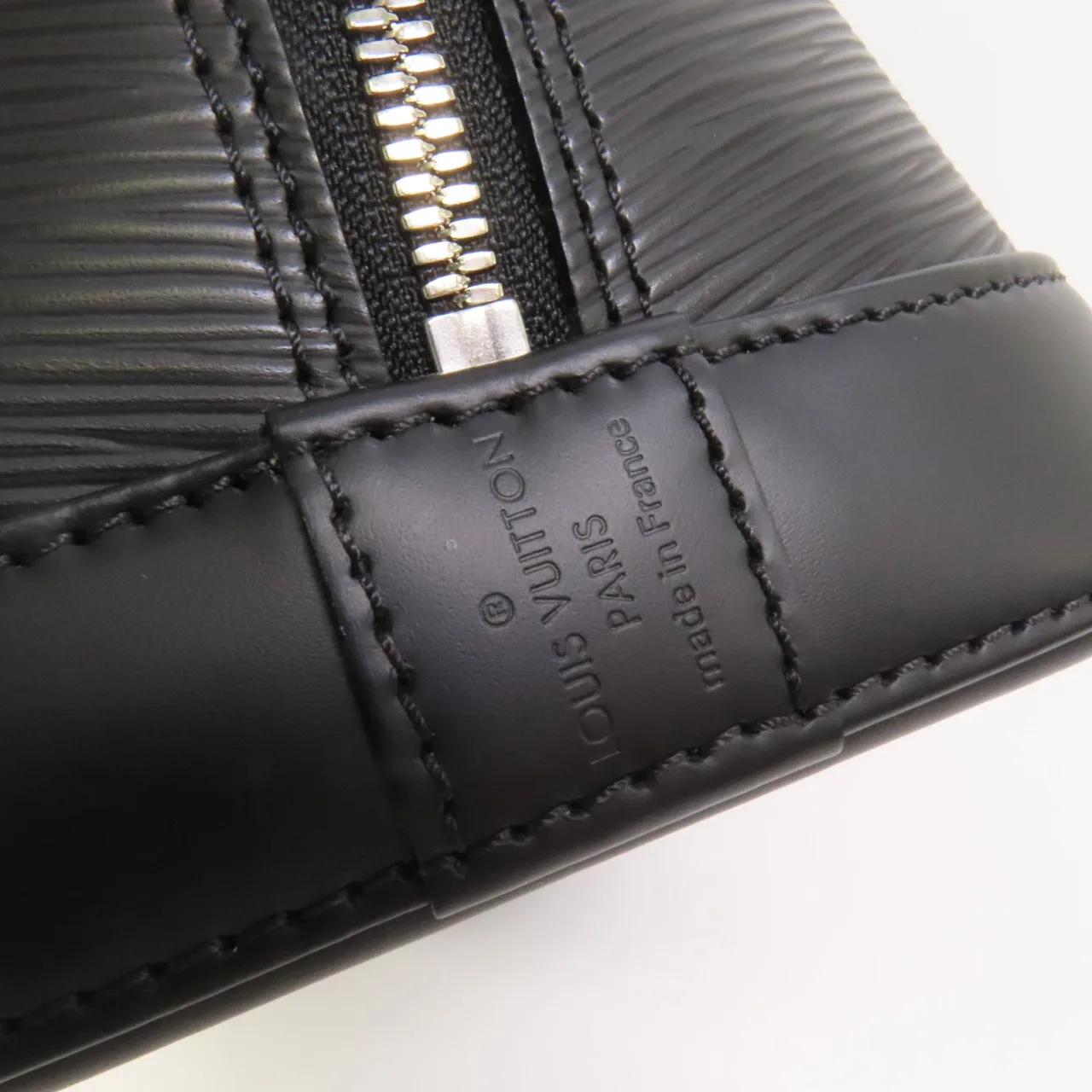 LOUIS VUITTON Alma M40302 Handbag Calfskin 黑色 Calfskin Rank A - Thumbnail 10