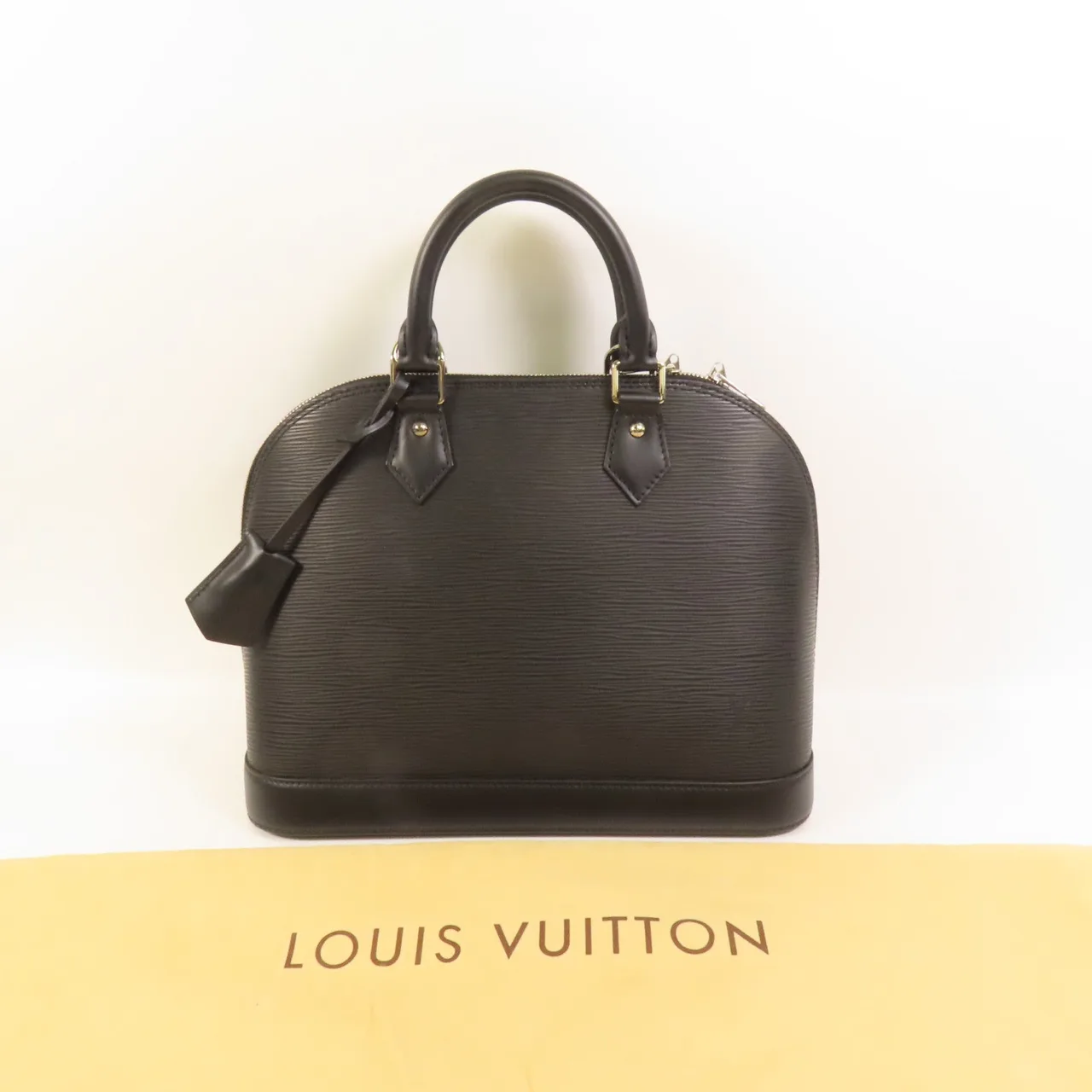 LOUIS VUITTON Alma M40302 Handbag Calfskin 黑色 Calfskin Rank A - Thumbnail 12