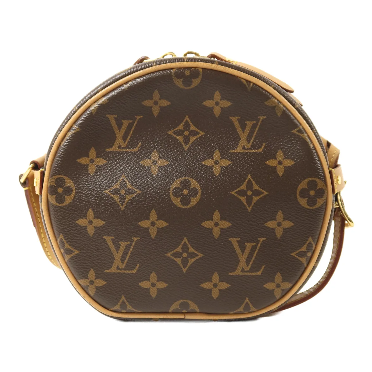 LOUIS VUITTON Boite Chapeau Souple M45578 Shoulder Bag Coated Canvas 棕色 Coated Canvas Rank B - Thumbnail 2
