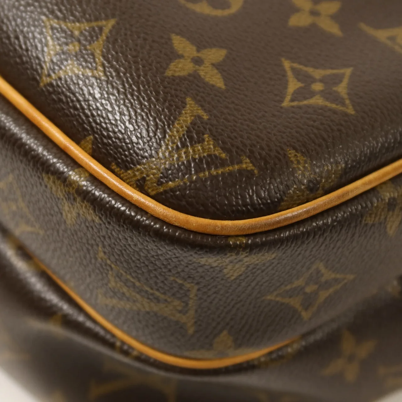 LOUIS VUITTON Reporter M45254 Shoulder Bag Coated Canvas 棕色 Coated Canvas Rank B - Thumbnail 12